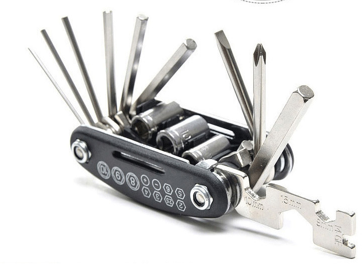 16-in-1 Bicycle Repair Tool Set